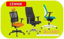 Cennik krzesła biurowe NOWY STYL - ALTARO