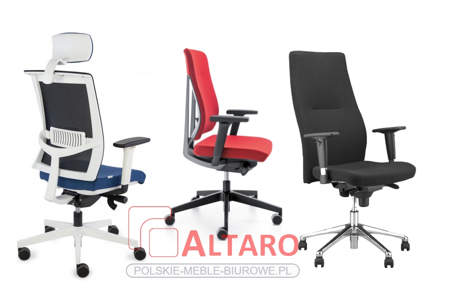 Krzesła biurowe obrotowe ALTARO
