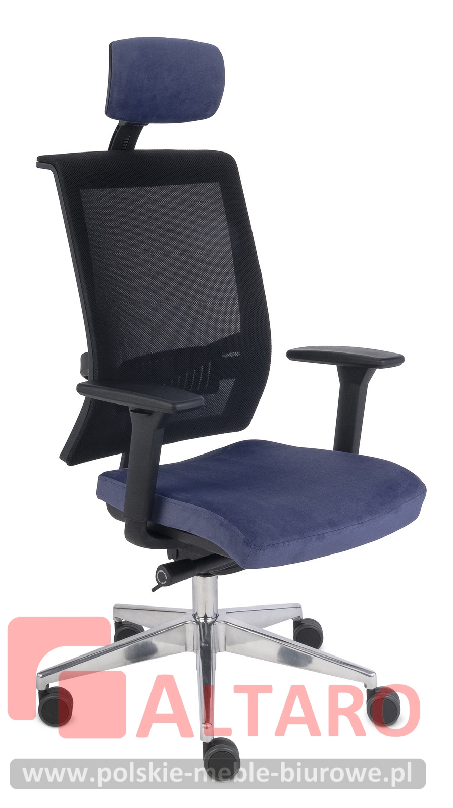 krzesło biurowe LEVEL BS HD chrome