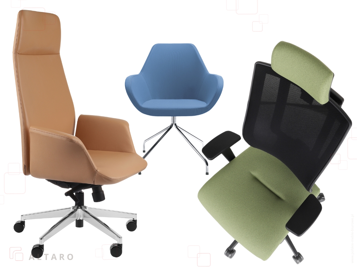 krzesła, fotele, biurowe, konferencyjne, przemysłowe, gabinetowe