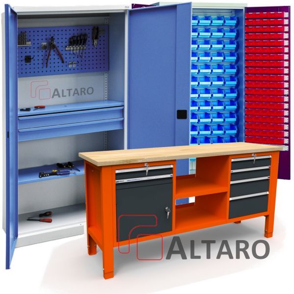 szafy i stoły warsztatowe ALTARO